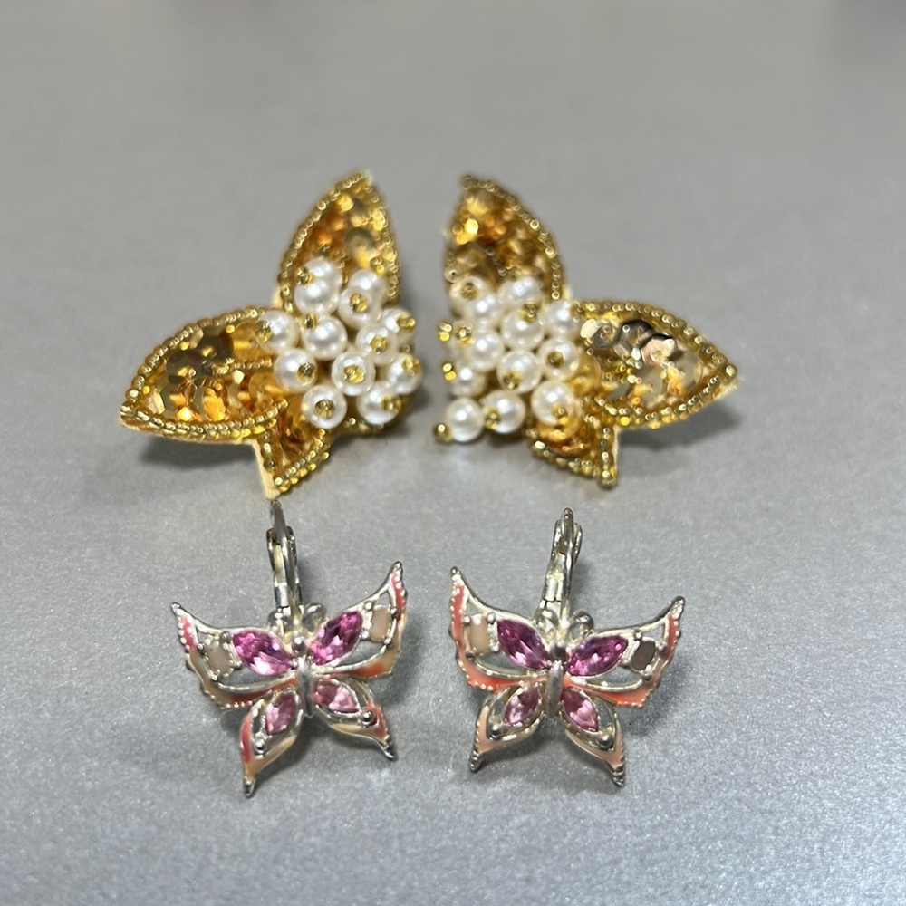 Butterfly Earring bundle‎